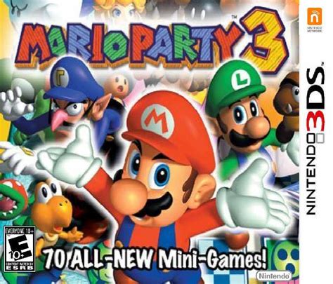 Mario Party 3 For Nintendo 3ds By Cristiandarkradx2496 On Deviantart