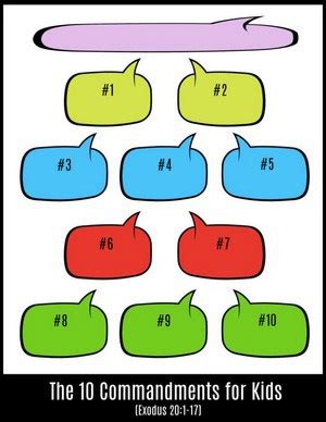 Maybe you would like to learn more about one of these? Teach the Ten Commandments to Kids