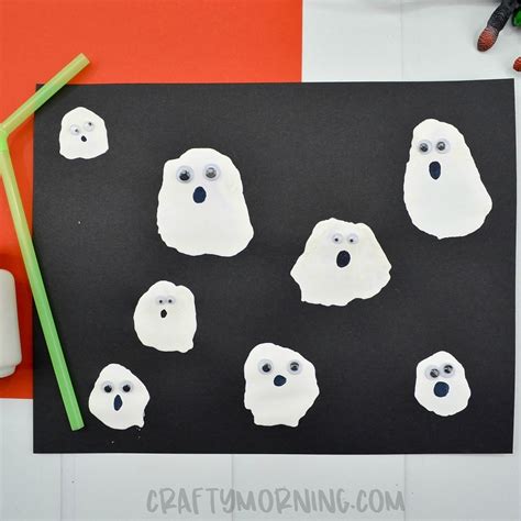 20 Best Cute Halloween Ghost Crafts For Kids This Tiny Blue House