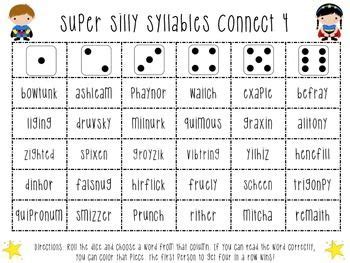 Proper names of real or nonsense — i. List Of Multisyllabic Nonsense Words By Phonics Skill ...
