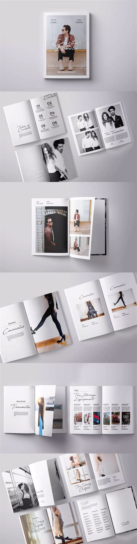 Fashion Lookbook by visuelcolonie on Envato Elements | Fashion lookbook, Lookbook design ...