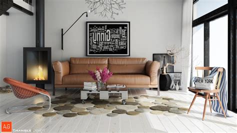 Unique Living Room Rug Interior Design Ideas