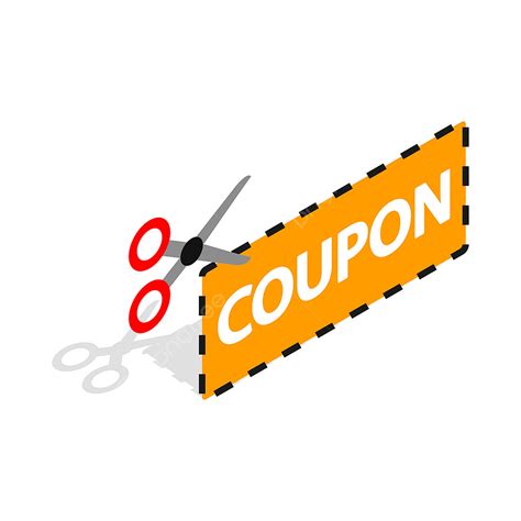 Coupon Code Clipart Transparent Png Hd Coupon Code Icon Isometric 3d