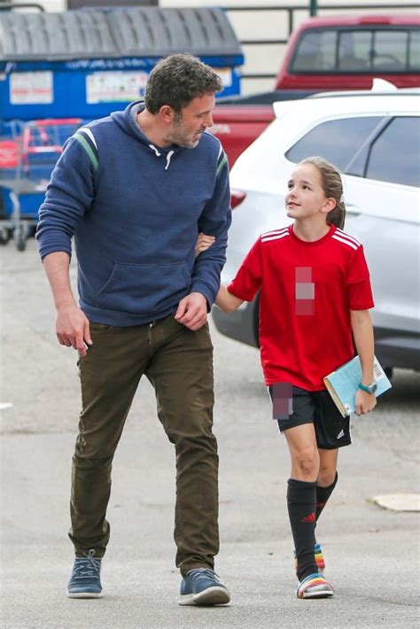 Ben Affleck Looks Besotted With Daughter Seraphina Following Football Practice Metro News