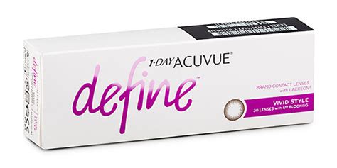 1 Day Acuvue Define Vivid Style 30 Pack Lensworld