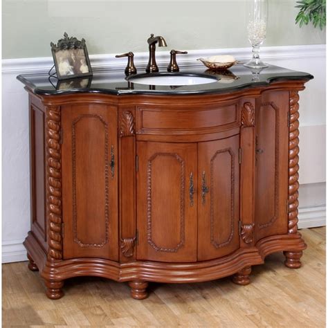 Inside the bathroom vanity light has 4000k led chips offering a neutral white light. Shop Light Walnut 48-inch Single Bathroom Sink Vanity ...