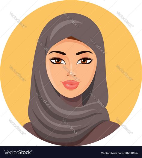 60 Muslim Girl Cartoon Vector Plazzzza