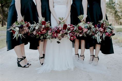 Beautiful Black Bridesmaid Dress Styles For Perfect Wedding Ideas