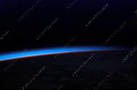 Earths Horizon From Space Stock Image C0105525 Science Photo