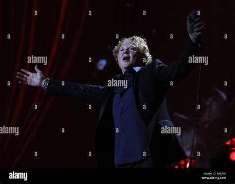Mick Hucknell Performing With Simply Red At The O2 Arena Featuring Mick Hucknell Simply Red