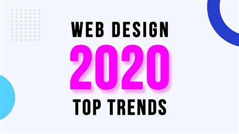 Web Design Trends In 2020 Top 10 Web Design Trends Youtube