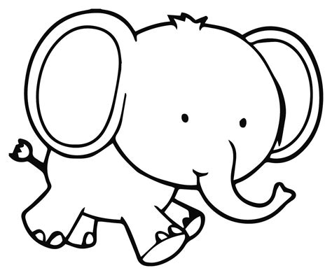 Dibujos para colorear de Elefantes para imprimir D éléphants Just Color Niños Dibujos para