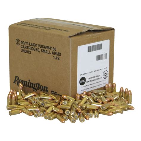 Remington Bulk 9mm Umc Pistol Ammunition Cabelas Canada