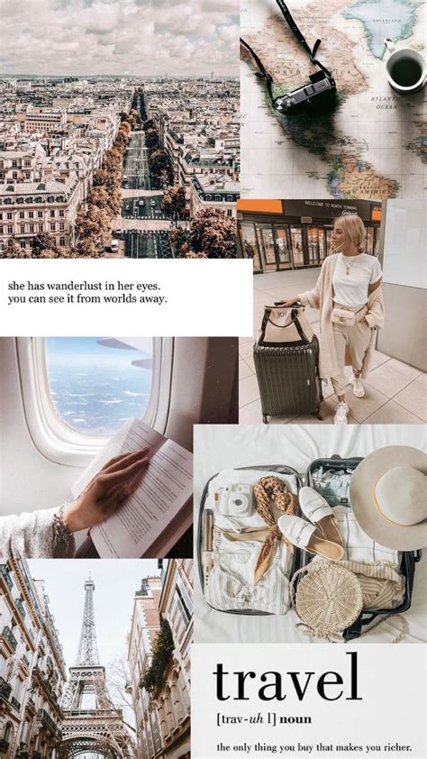 Moodboard Travel Collage Iphone Wallpaper Travel Aesthetic Wallpapers