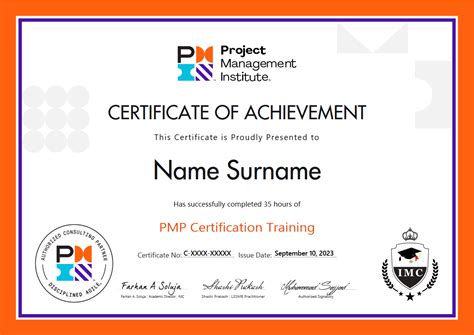 Pmp Certification Training Imc Institute