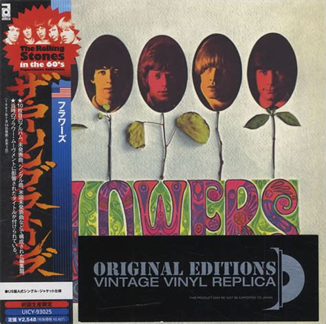 Rolling Stones Flowers Japanese Cd Album Cdlp 432008