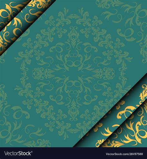 Greeting Card Invitation Card And Background Vector Image