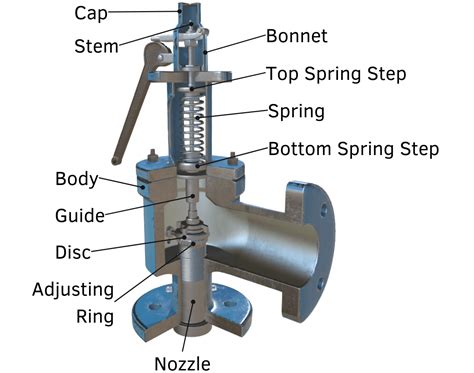 Safety Relief Valve Srv Cross Section Explained Savree