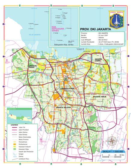 Peta Jakarta Pusat Lengkap