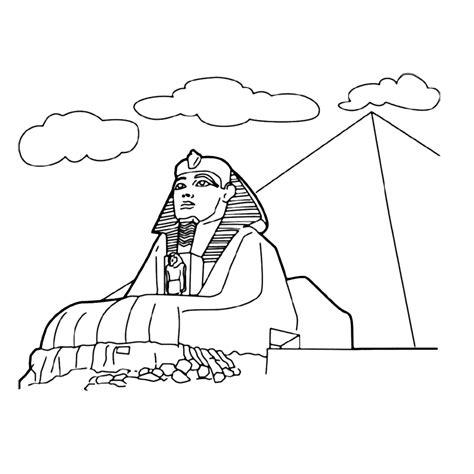 Egypte kleurplaten Kleurplatenpagina.nl boordevol coole kleurplaten