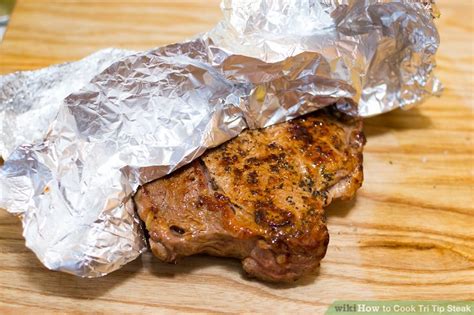 Season the tri tip liberally with the seasoned salt and black pepper. 3 Ways to Cook Tri Tip Steak - wikiHow