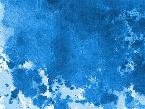 4 Blue Watercolor Splash Background 