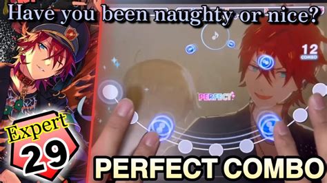 Have you been naughty or nice Expert Lv PERFECT COMBO 手元あんスタMusic YouTube