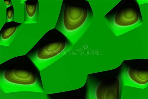 Bright Neon Green Futuristic Texture Stock Illustration Illustration