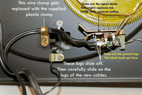 Replacement Rca Cable For Dual Turntables Record Changers Turntable