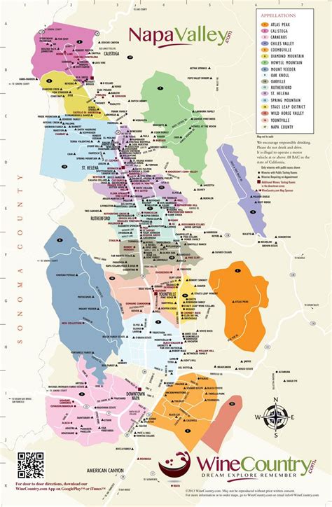 Printable Napa Wine Trail Map
