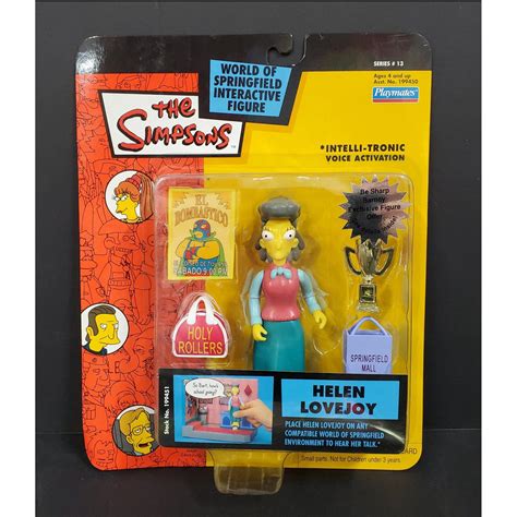 The Simpsons Helen Lovejoy Interactive Figure Swaseys Hardware And Hobbies
