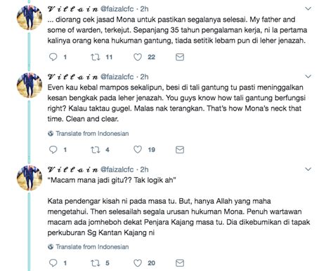 Jgn maqah aa 1st tuh dpt , dya nak dikenakan hukum gantung. Apa Permintaan Terakhir & Kisah Seram 3 Hari Selepas Mona ...