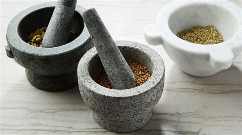 A Guide To Choosing A Mortar And Pestle Epicurious