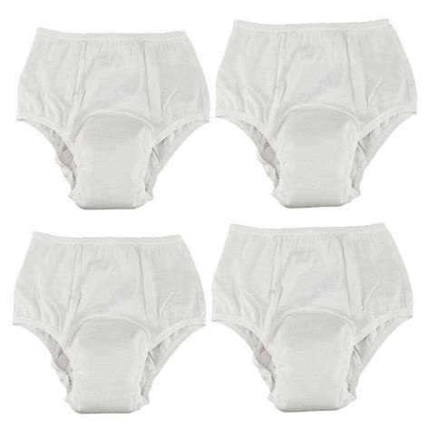 Reusable Adult Incontinence Pants For Female Washable Absorbency Incontinence Aid Underwear For