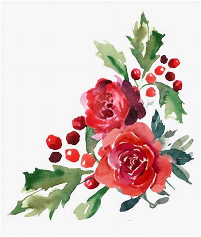 Watercolor Flowers Clipart Roses Transparent Pngitem