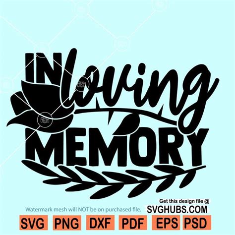 In Loving Memory Svg, Memorial day svg, your wings were ready SVG - Svg