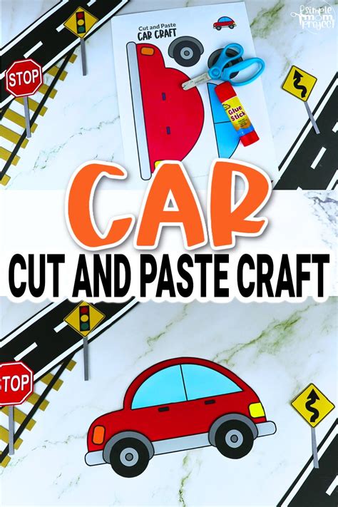 Printable Car Craft Template Simple Mom Project