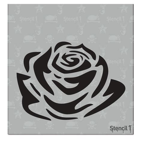 See more ideas about rose drawing tattoo, rose tattoos, rose drawing. Stencil1 Tattoo Rose Small Stencil-S1_6P_12_S4 - The Home ...