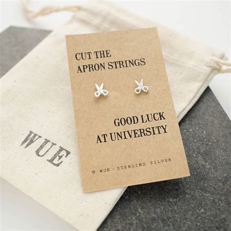 A locket necklace will hang around her neck with pride, and she'll be able to touch its. Good Luck University Gift By Wue | notonthehighstreet.com