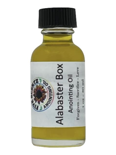 Alabaster Box Anointing Oil 1 Oz Five Scentz Anointing Oil
