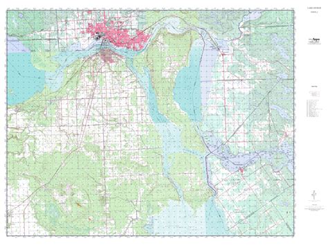 Mytopo Lake George Michigan Usgs Quad Topo Map