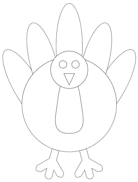 Sheenaowens Turkey Cut Out Pattern