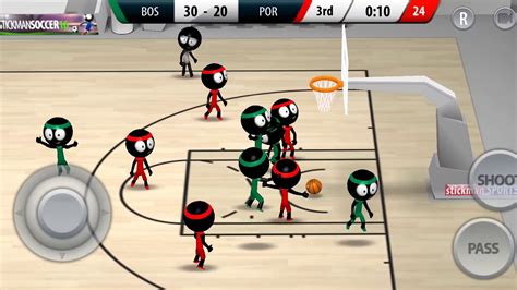 Playing Stickman Basketball Part 2 Youtube