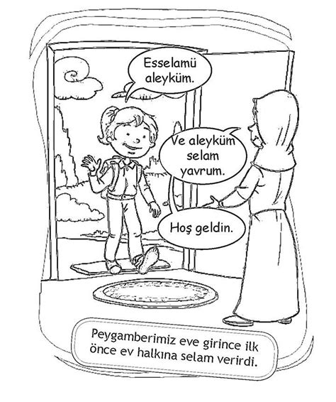 Peygamber efendimiz eve girince ilk önce ev halkına selam verirdi