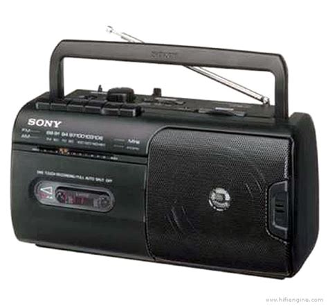 Sony Cfm 10 Portable Radio Cassette Recorder Manual Hifi Engine