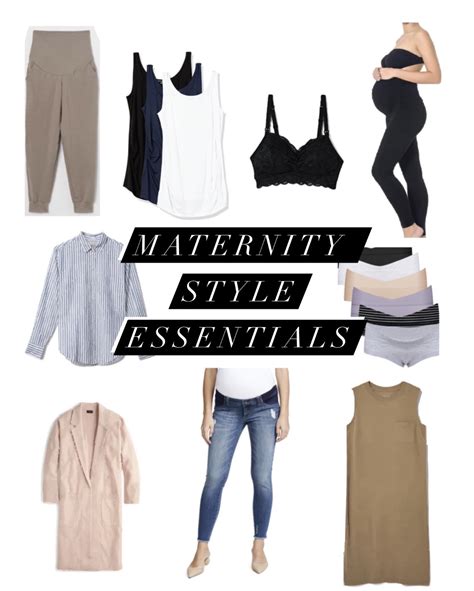 Maternity Clothing Essentials What You Really Need See Anna Jane