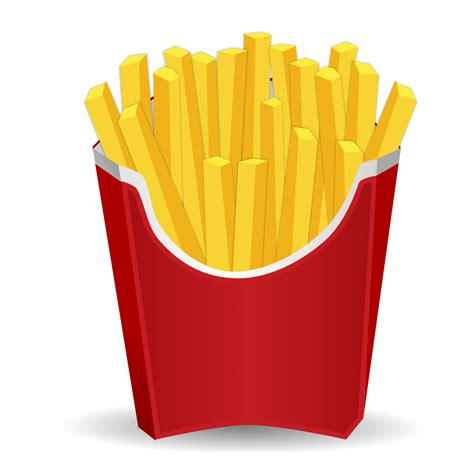 Onlinelabels Clip Art French Fries