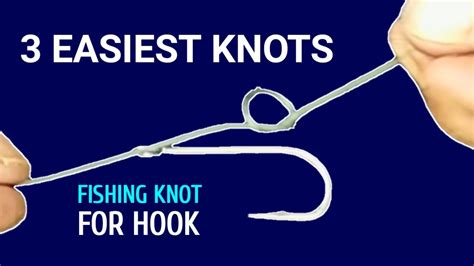 How To Tie Fishing Hook Best Fishing Youtube
