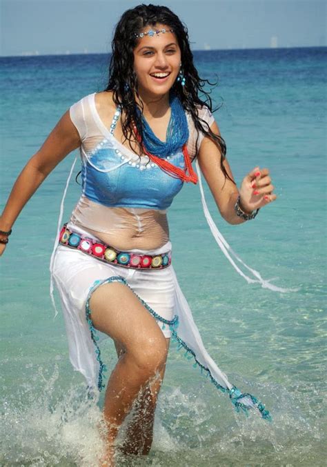 most sexy bikini photos of tapsee pannu hot navel deep cleavage images