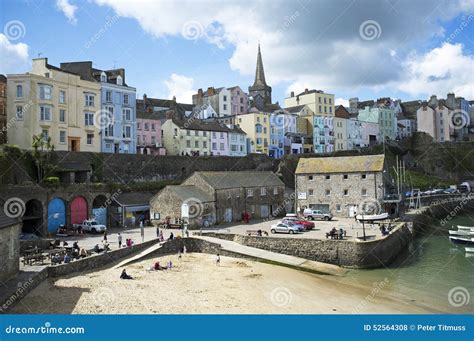 Tenby a Welsh Holiday Resort Wales UK Editorial Stock Photo - Image of